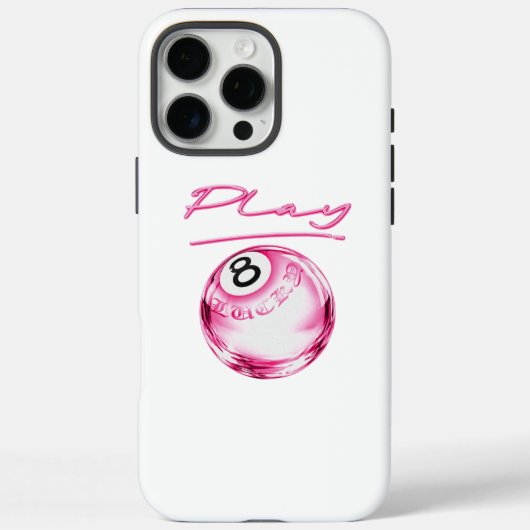 Roze 8 Ball telefoonhoesje – Cute Aesthetic Design Case-Mate iPhone Case (Achterkant)