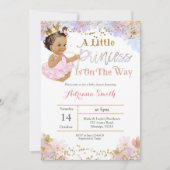 Roze A Little Princess is onderweg om uit te nodig Kaart (Voorkant)