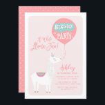 Roze A Whole Llama Fun Kids Birthday Uitnodiging<br><div class="desc">Roze een hele Llama Fun heeft een uitnodiging van de Birthday Party.  verjaardagsfeestuitnodiging met een schattige illustratie van een feestelijke witte lama met een roze ballon. Personaliseer door uw gebeurtenisdetails toe te voegen. U kunt de rug verder aanpassen door een foto of een ander afbeelding toe te voegen.</div>