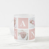 Roze Aangepast op 5 Foto Grootmoeder Nana Mok (Voorkant links)