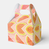 Roze, aangepast WATERMELON Bedankdoosjes (Achterkant)