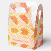 Roze, aangepast WATERMELON Bedankdoosjes (Geopend)