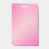 Roze Aangepaste Foto stijlvolle eenvoudige minimal Badge (Achterkant)