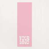 Roze Aangepaste Logo Promotiebedrijf Yogamat (Achterkant)