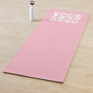 Roze Aangepaste Logo Promotiebedrijf Yogamat