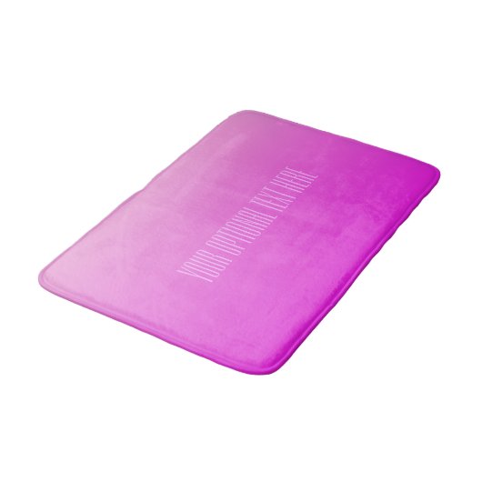 Roze aangepaste tekstbadmatten voor verloop badmat (Gekanteld)