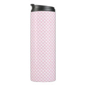 Roze aangevinkt thermosbeker (Geroteerd rechts)