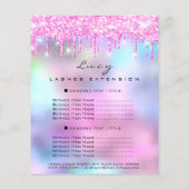 Roze aanjagers in de lijst met koopprijzen voor ar flyer (Achterkant)