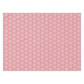 Roze aardbei, bevroren Doughnut Donut Sprinkles Tafelkleed (Voorkant (Horizontaal))