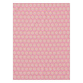 Roze aardbei, bevroren Doughnut Donut Sprinkles Tafelkleed (Voorkant)