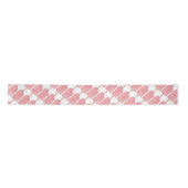 Roze aardbei Ice Cream Eclair Popsile Ribbon Satijnen Lint (Voorkant)