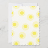 Roze aardbei Mint Ice Cream Summer Party nodigt ui Kaart (Achterkant)