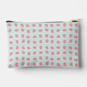 Roze Aardbei Strepen Etui (Achterkant)
