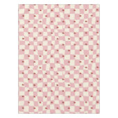 roze aardbei tafelkleed (Voorkant)