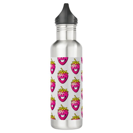 Roze aardbei waterfles (Links)