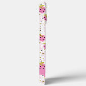 Roze aardbeien Aangepaste telefoonnummers Case-Mate iPhone Case (Achterkant / Rechts)