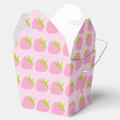 Roze Aardbeien Bedankdoosjes (Geopend)