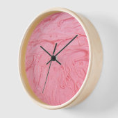 Roze Aardbeien Ijs Textuur (Hoek)