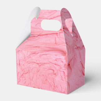 Roze Aardbeien Ijs Textuur Bedankdoosjes
