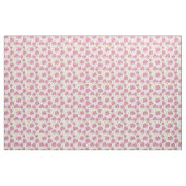 Roze aardbeien stof (Yard (91,4 cm))