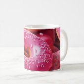 Roze aardbeiendonuts koffiemok (Voorkant rechts)