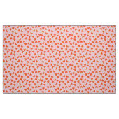 Roze aardbeienprint stof (Fat Quarter)