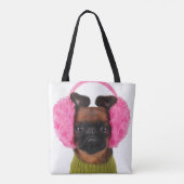 roze aardkorven in brussel tote bag (Achterkant)