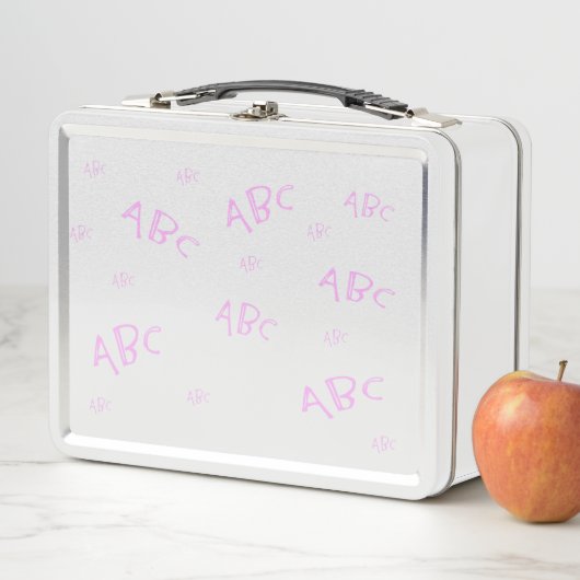 Roze ABC's (In situ)