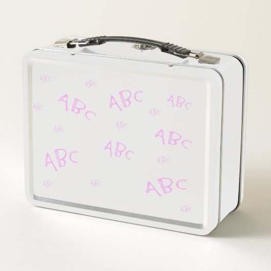 Roze ABC's (Achterkant)