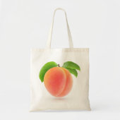 Roze abrikoos tote bag (Voorkant)