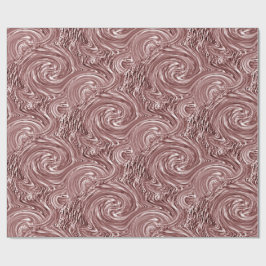 Roze, abrikozenomdraf voor het ompakken van papier