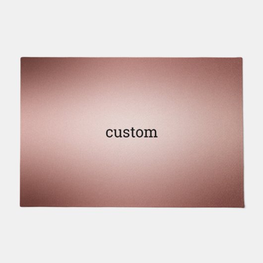roze abstract aangepast deurmat (Voorkant)