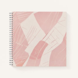 Roze Abstract Batik Notitieboek