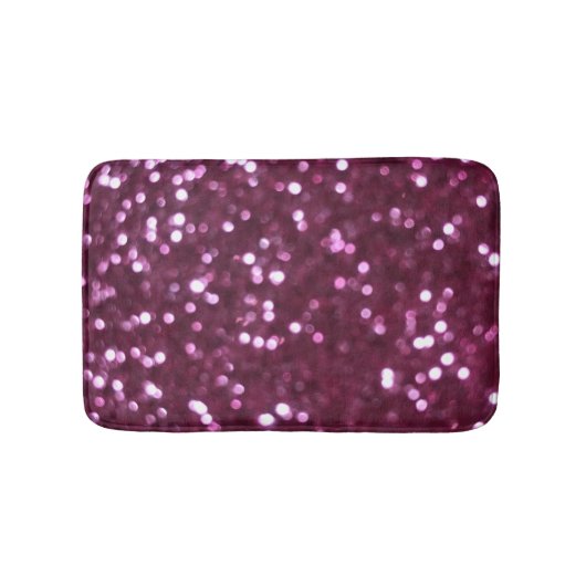 Roze abstract, bokeh onscherpte lichten. badmat (Voorkant)