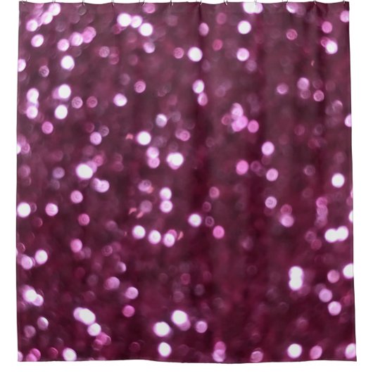 Roze abstract, bokeh onscherpte lichten. douchegordijn (Voorkant)
