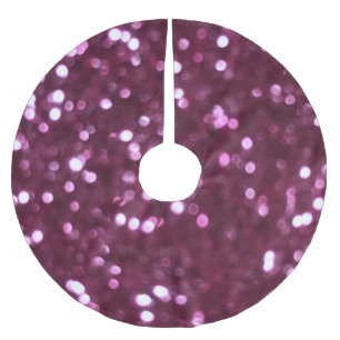 Roze abstract, bokeh onscherpte lichten. kerstboom rok