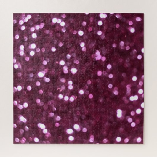Roze abstract, bokeh onscherpte lichten. legpuzzel (Verticaal)