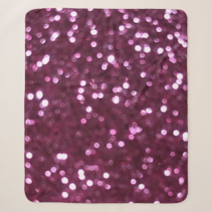 Roze abstract, bokeh onscherpte lichten. sherpa deken