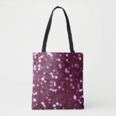 Roze abstract, bokeh onscherpte lichten. tote bag (Voorkant)
