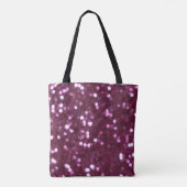 Roze abstract, bokeh onscherpte lichten. tote bag (Achterkant)
