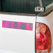 roze abstract bumpersticker (Op Truck)
