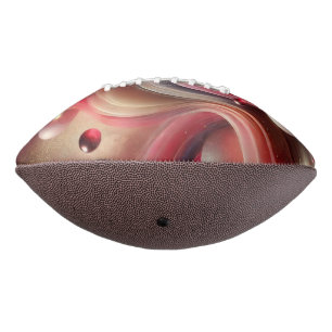 Roze Abstract Custom Football