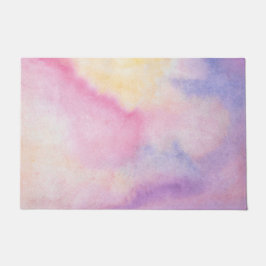roze abstract deurmat