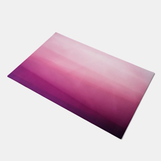 roze abstract deurmat (Schuin)