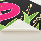Roze Abstract Flamingo Serpa Dekens (3/4)
