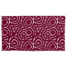  roze Abstract geometrisch Kussensloop