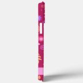 Roze Abstract gepersonaliseerde naam Fun Modern Case-Mate iPhone Case (Achterkant / Rechts)