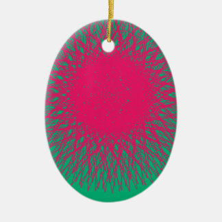 roze abstract keramisch ornament