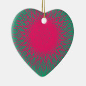 roze abstract keramisch ornament (Rechts)