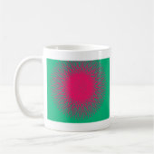 roze abstract koffiemok (Links)
